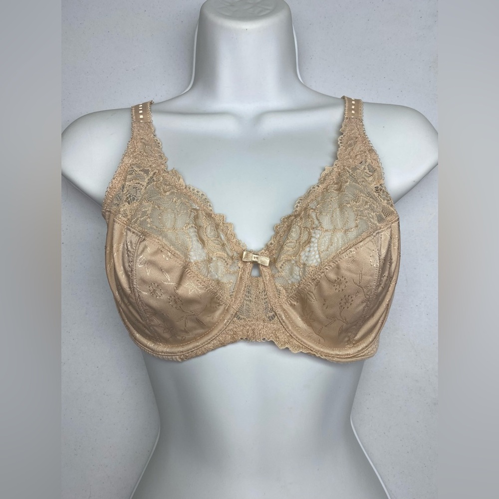 Delimira TAN Unlined Underwire Minimizer, 34D *P015